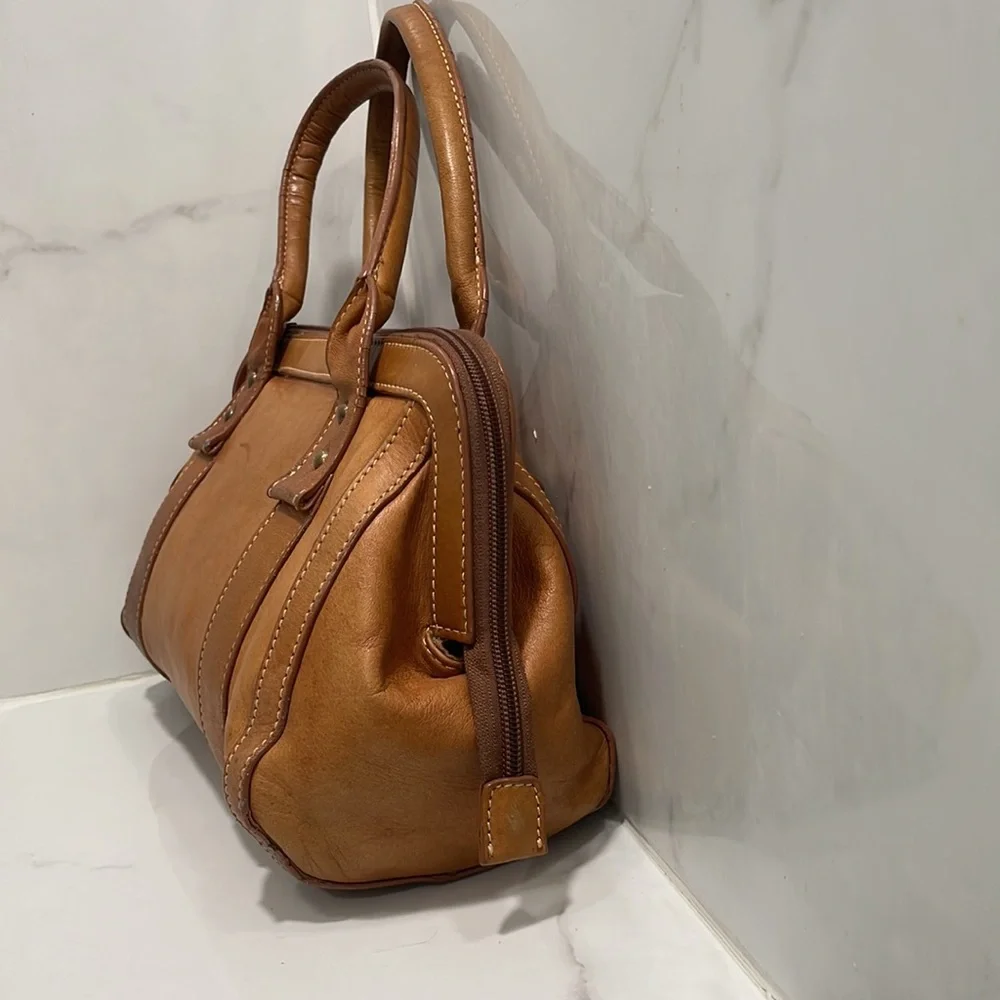 Brown Leather Handbag - Picture 5 of 13